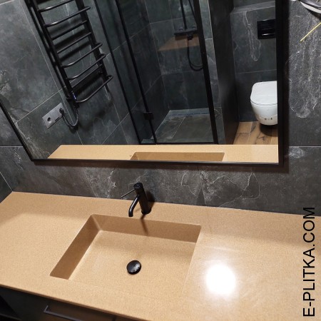 Столешница с раковиной на заказ для мебели со стиральной машиной