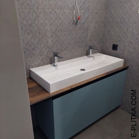 Столешница с накладной раковиной для мебели в ванную